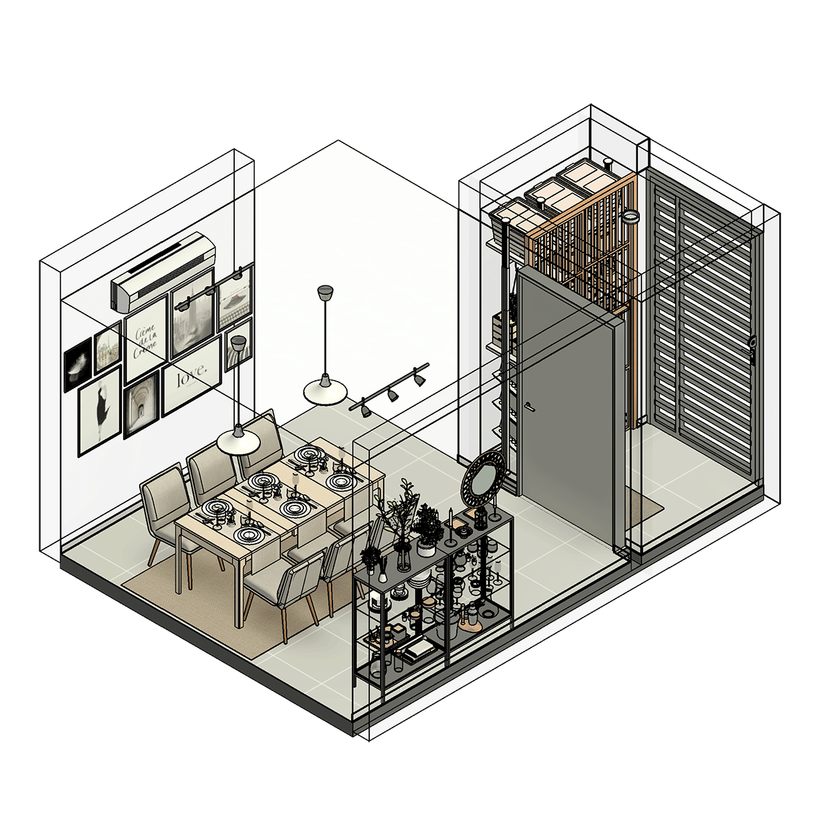 Dining and Entrance – Starke Lab Store