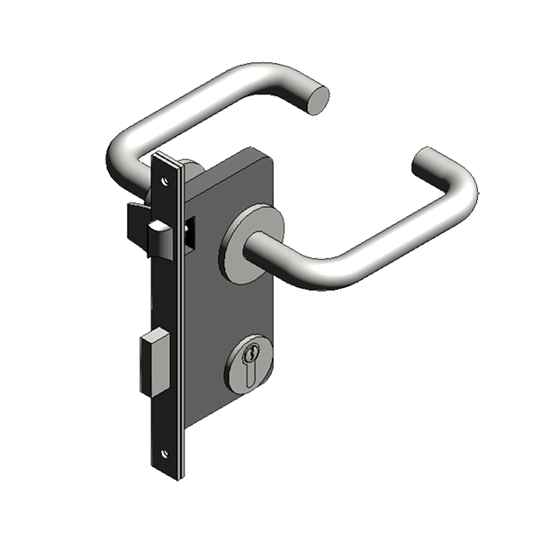 L2 KASA 64T74-8000G2-HL-07-NN19 SS Mortise Lockset