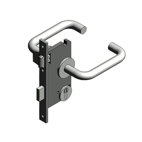 L3 KASA 64w-DE8520-HL-07-NN19 SS Mortise Lockset