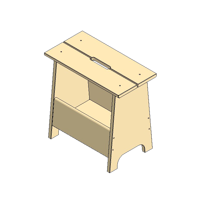 Side Storage Table
