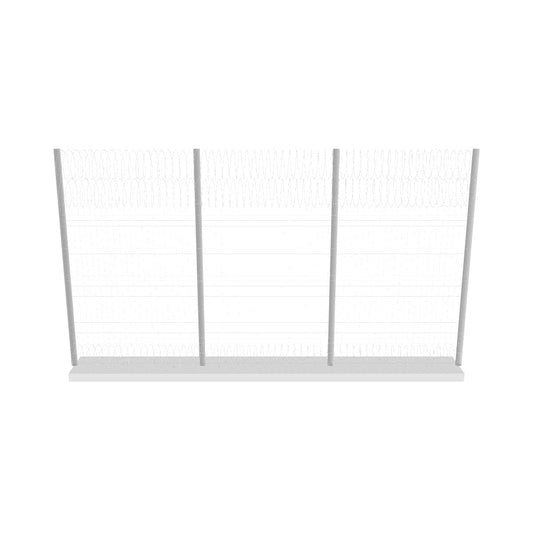 Anti-Climb Fencing 3-Barbed Wire