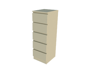 5-Tier Chest of Drawers