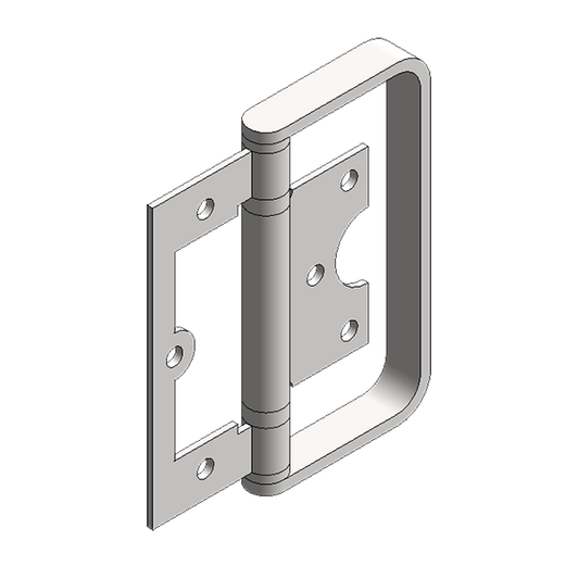 CT-FDH-122 Stainless Steel Folding Door Hinge with D-Handle
