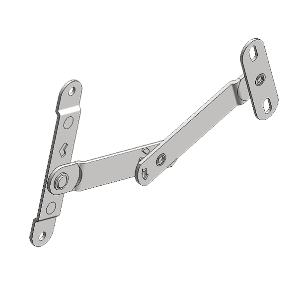 CT-WOR-LDK 4 inch Safety Hinge with Key Lock