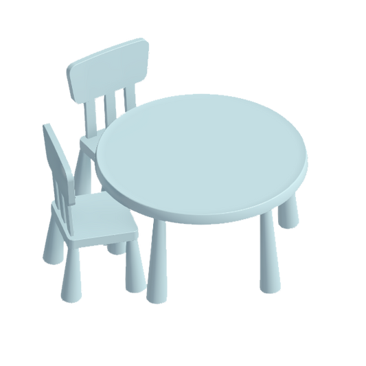 Children's Table with Chairs