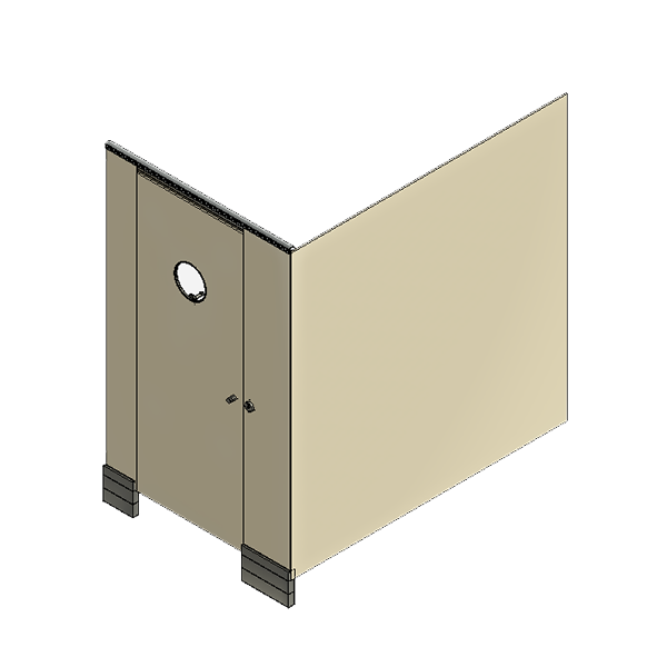 D'Cube Toilet Partition