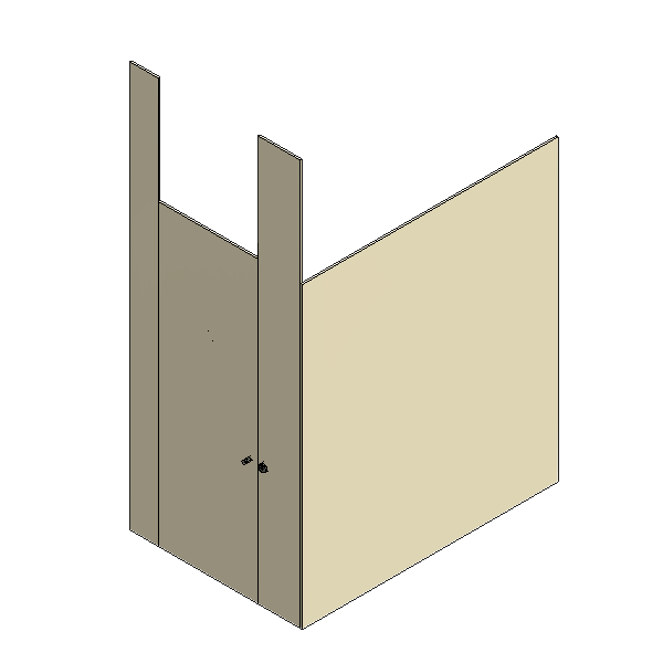 D'Float Toilet Partition