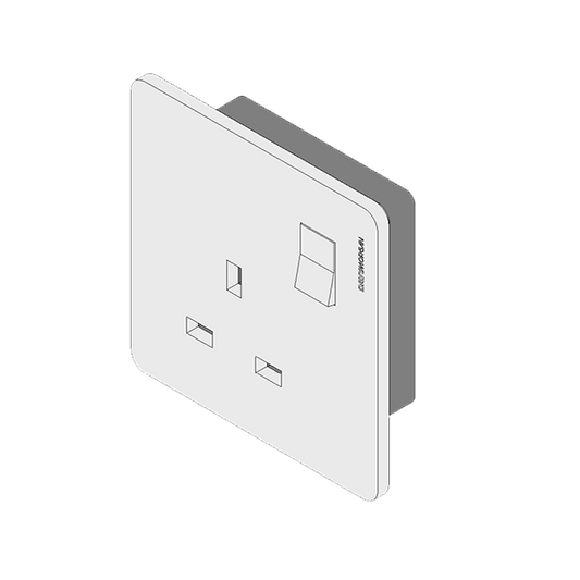 DavyMorgan DM1-1G13A Socket-White
