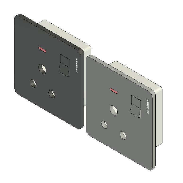 DavyMorgan DM1-1G15A Socket Neon-B&DG