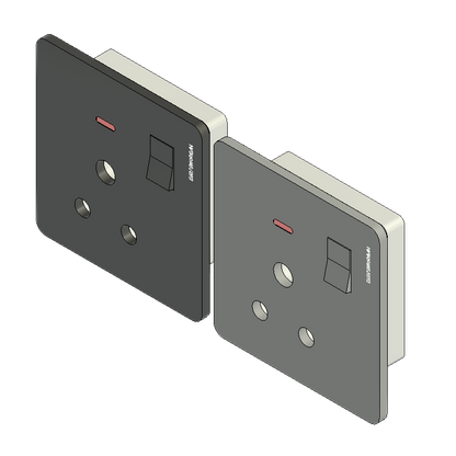 DavyMorgan DM1-1G15A Socket Neon-B&DG