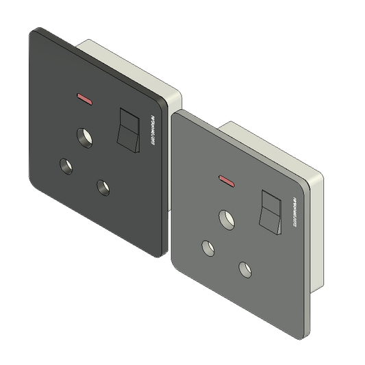 DavyMorgan DM1-1G15A Socket Neon-B&DG