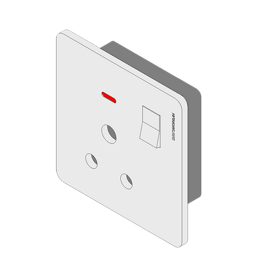 DavyMorgan DM1-1G15A Socket Neon-White