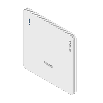 DavyMorgan DM1-1G Auto Gate Switch-White