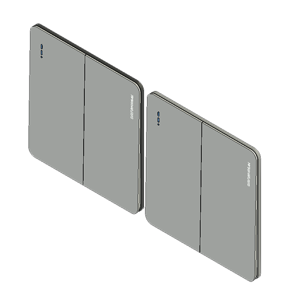 DavyMorgan DM1-2G1W-2G2W Switch-B&DG