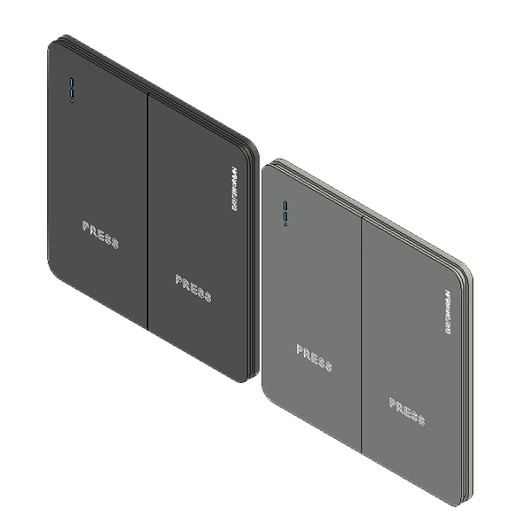 DavyMorgan DM1-2G Auto Gate Switch-B&DG