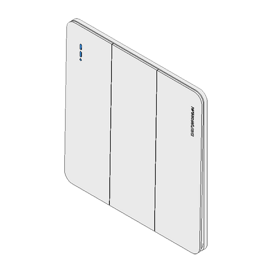 DavyMorgan DM1-3G1W Switch-White