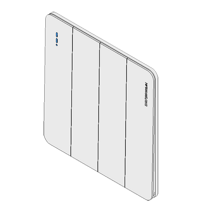 DavyMorgan DM1-4G2W Switch-White