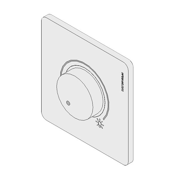 DavyMorgan DM1-500W Light Dimmer-White