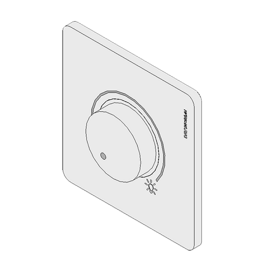 DavyMorgan DM1-500W Light Dimmer-White