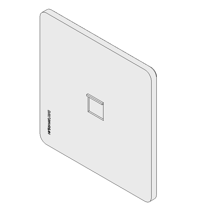 DavyMorgan DM1-CAT6 Computer Socket-White