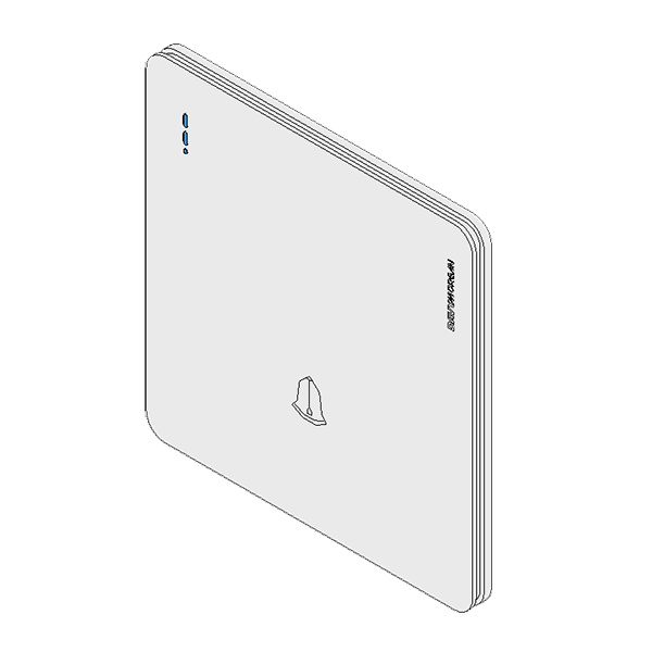 DavyMorgan DM1-Door Bell Switch-White