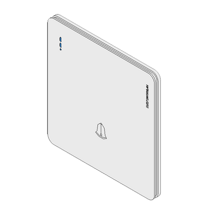 DavyMorgan DM1-Door Bell Switch-White