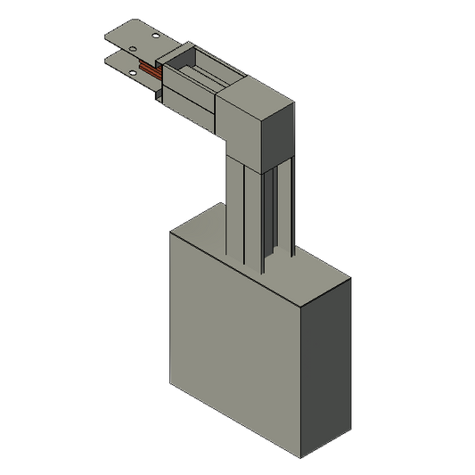 Edgewise Elbow with Flange Box