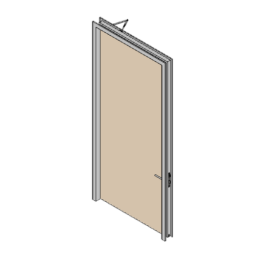 One and Two Hour Fire Rated Door Single Leaf Solid - Acoustic