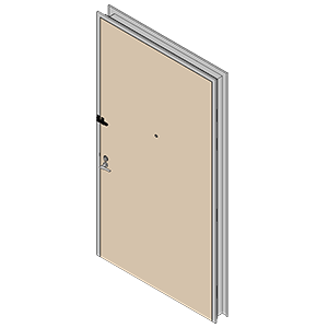 One Hour Fire Rated Door - Hotel
