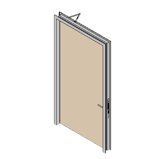 Two Hour Fire Rated Door Single Leaf Solid