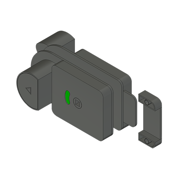 D'Cube Nylon Toilet Lock Indicator