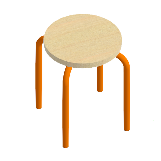 Pine Wood Stool