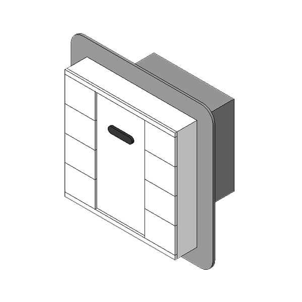 Push Button IR 4 Gang