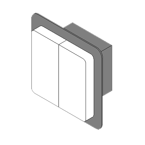 Push Button Module 2 Gang