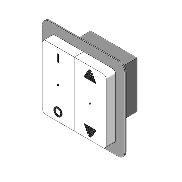 Rocker Push Button 2 Gang
