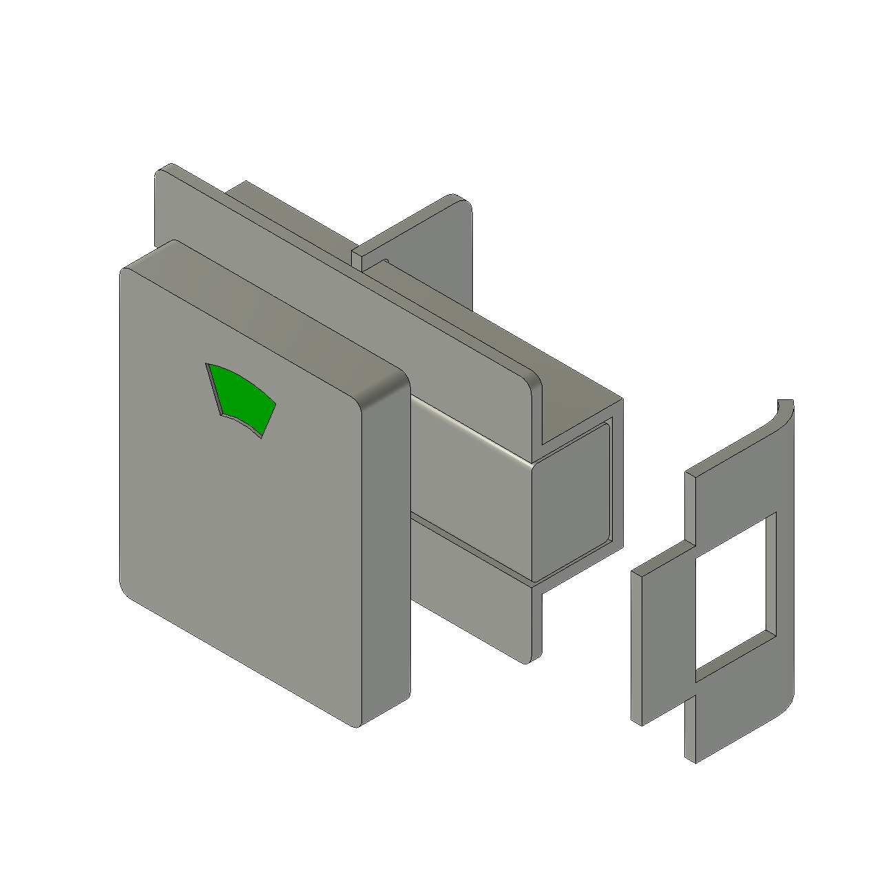 D'Cube Stainless Steel Bolt Indicator