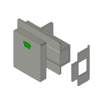 D'Cube Stainless Steel Bolt Indicator