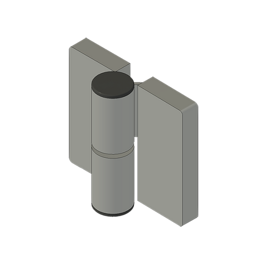 D'Cube Stainless Steel Hinge w Cover