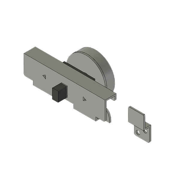 D'Cube Stainless Steel Indicator Latch