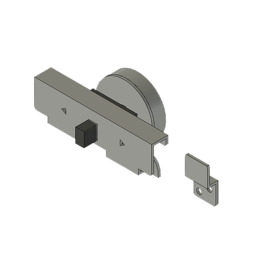 D'Cube Stainless Steel Indicator Latch
