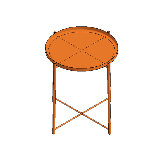 Steel Coffee Table