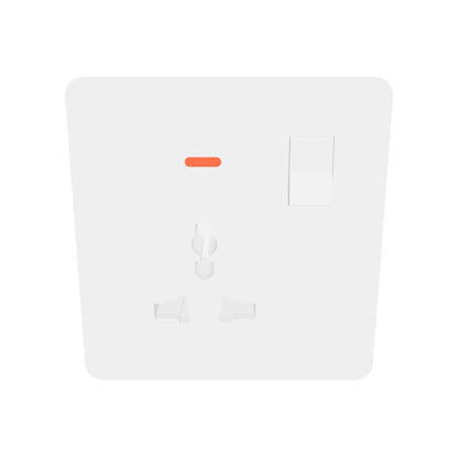 DavyMorgan DM1-Universal Switch Socket Neon-White
